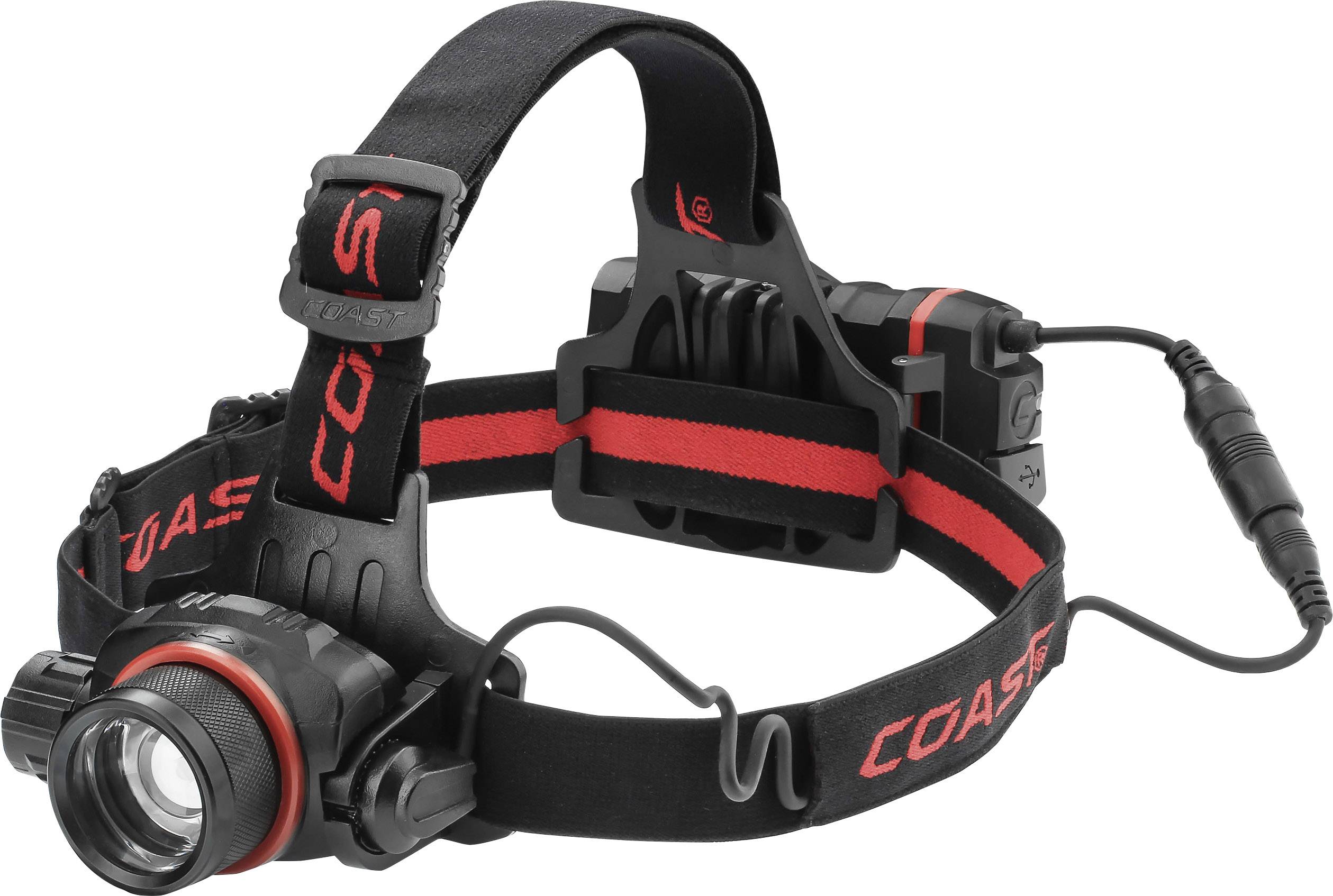 Coast HL8R LED Stirnlampe akkubetrieben, batteriebetrieben 800lm 62h 140887