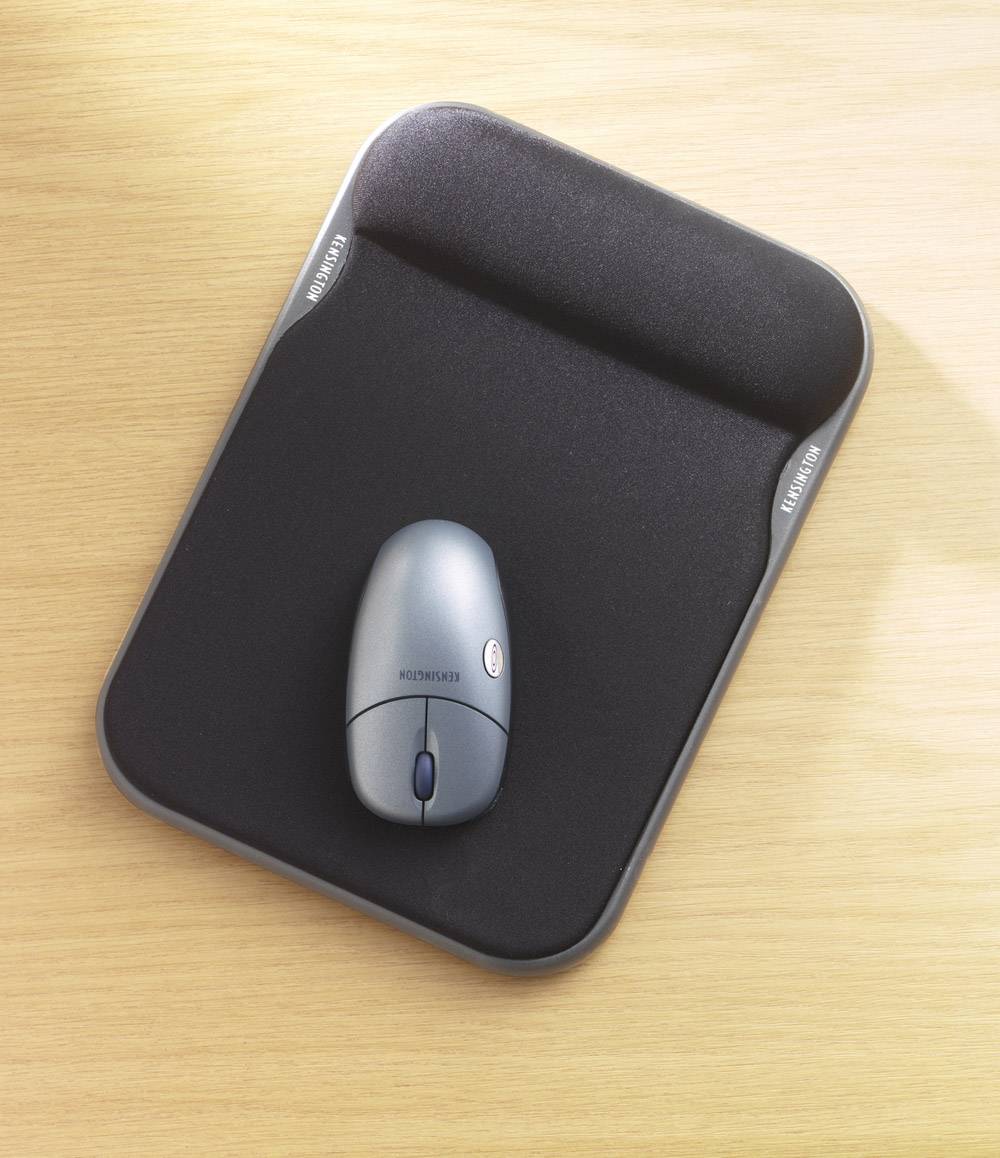 Kensington 57711 Sports Contour Gel Mouse Wrist Pad avec repose-poignet en gel ajustable Mauspad Grau