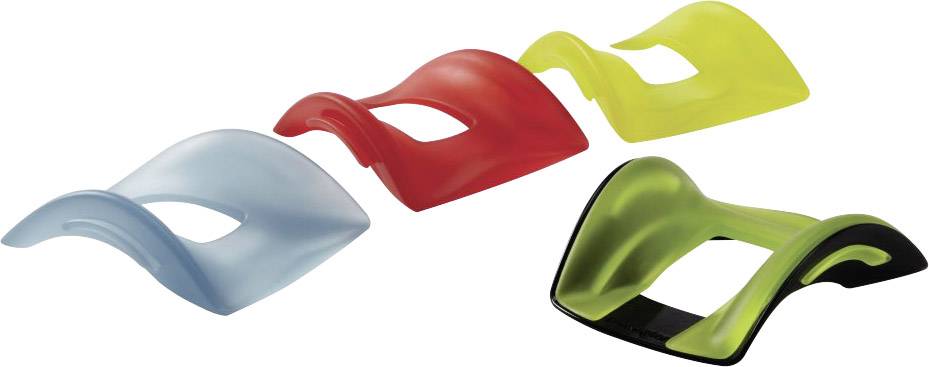 Kensington SmartFit® Handballenauflage Ergonomisch, Flexibel Schwarz, Grün, Gelb, Blau