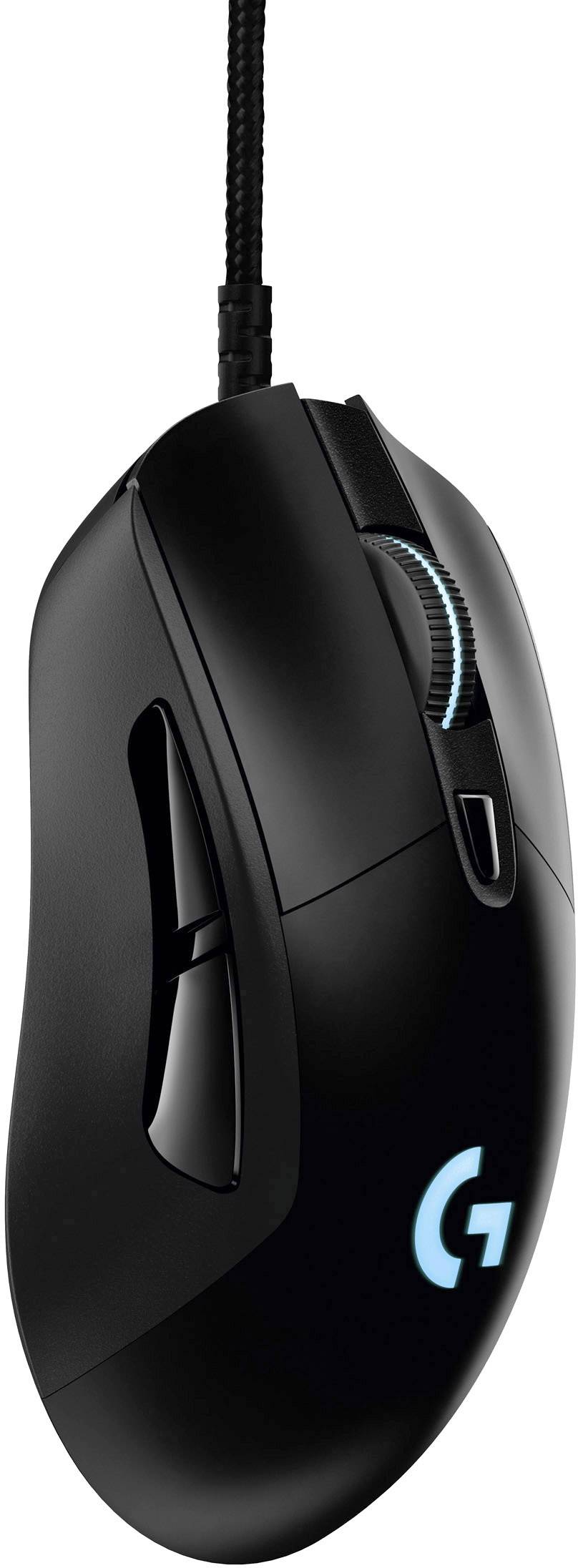 Logitech Gaming G403 Prodigy USB Gaming-Maus Optisch Ergonomisch, Beleuchtet Schwarz