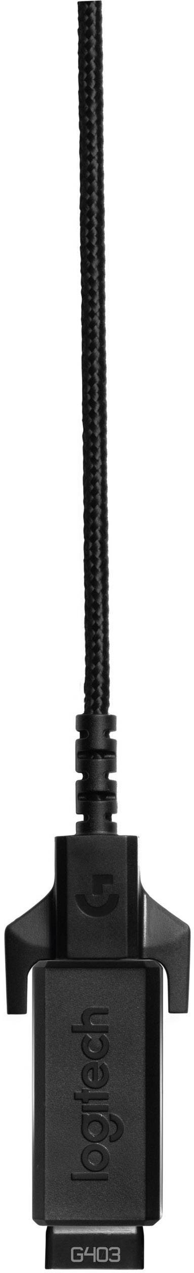 Logitech Gaming G403 Prodigy USB Gaming-Maus Optisch Ergonomisch, Beleuchtet Schwarz