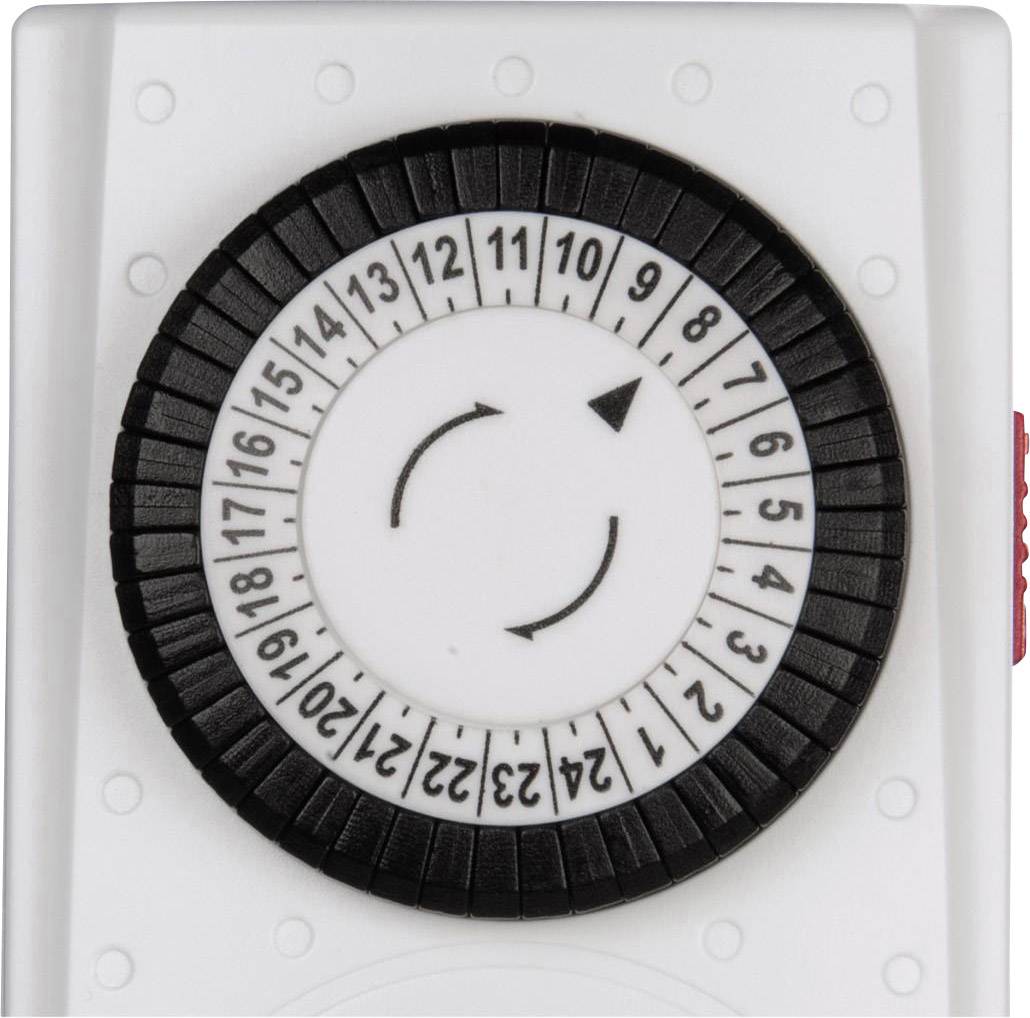 hama 00121950 Mechanische Tages-Zeitschaltuhr "Mini"