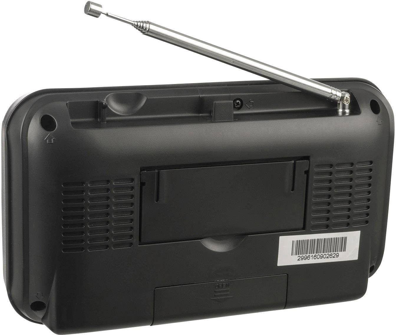 Dual DAB 4 C Kofferradio DAB+, UKW Schwarz