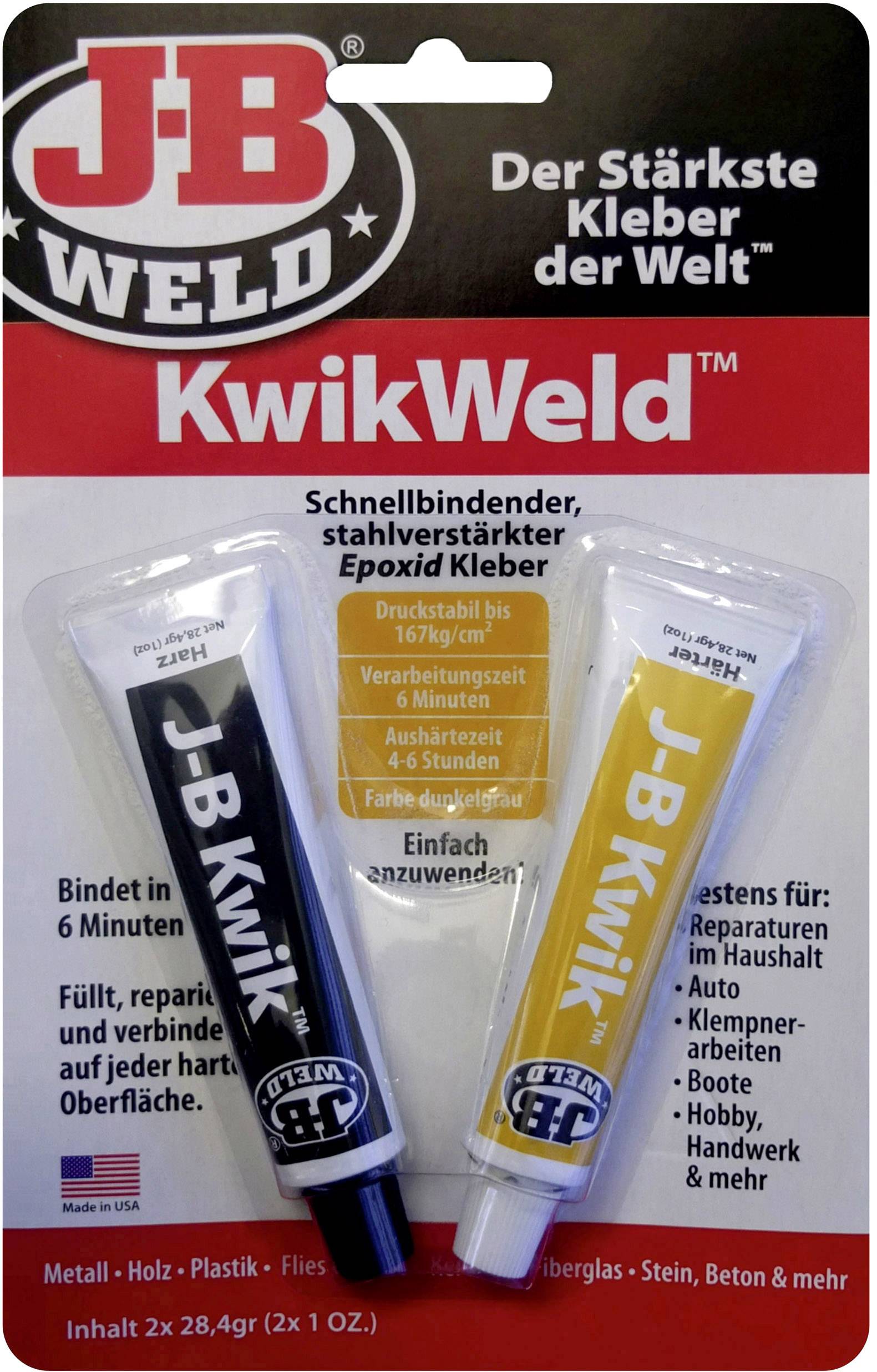 JB Weld KwikWeld Zwei-Komponentenkleber 94002 56 g