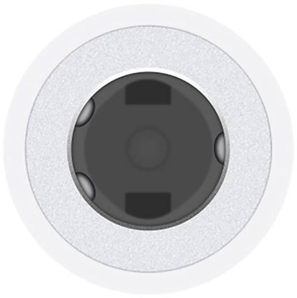 Apple MMX62ZM/A Apple Lightning / Klinke Adapterkabel [1x Apple Lightning-Stecker - 1x Klinkenbuchse 3.5 mm] Weiß