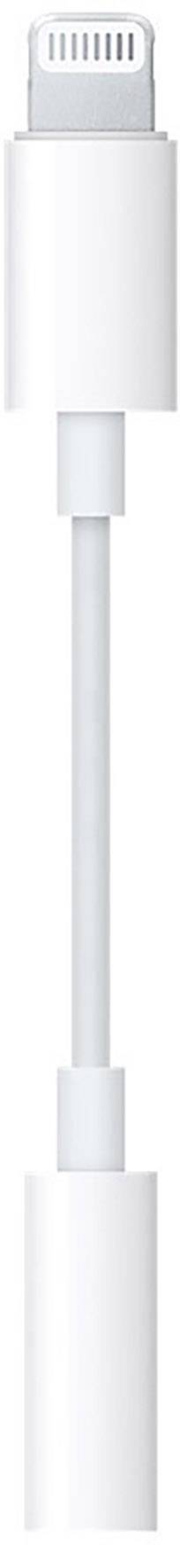 Apple iPhone, iPad, iPod Adapterkabel [1x Apple Lightning-Stecker - 1x Klinkenbuchse 3.5 mm] Weiß