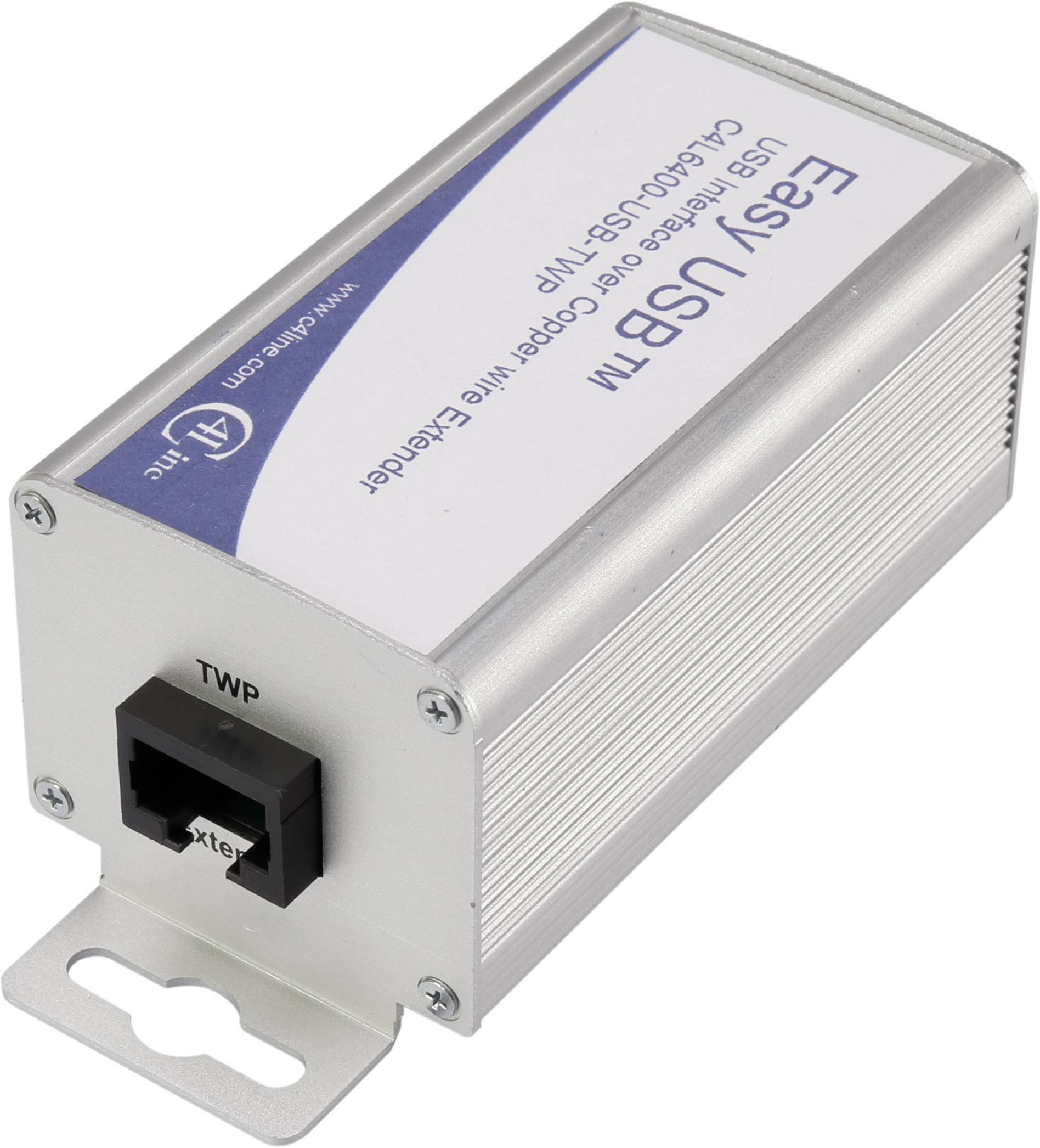 Renkforce Einzel-Adapter USB Extender (Verlängerung) über Netzwerkkabel RJ45 C4L6400-USB-TWP 600m
