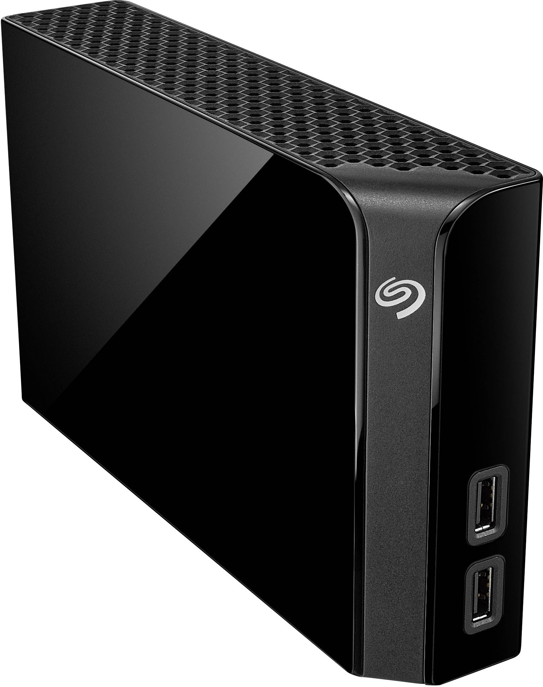 Seagate Backup Plus Hub 6 TB Externe Festplatte 8.9 cm (3.5 Zoll) USB-A (USB 3.2 Gen 1), USB-A (Host) Schwarz STEL6000200