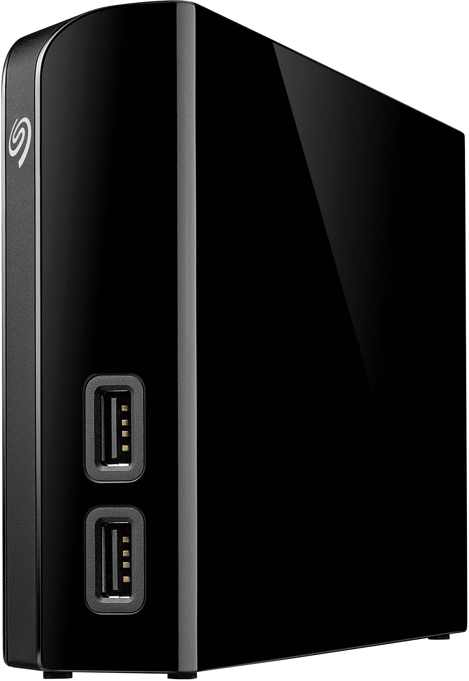Seagate Backup Plus Hub 8 TB Externe Festplatte 8.9 cm (3.5 Zoll) USB-A (USB 3.2 Gen 1), USB-A (Host) Schwarz STEL8000200