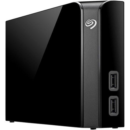 Seagate Backup Plus Hub 8 TB 3.5" external hard drive USB 3.2 1st Gen (USB 3.0), USB Host Black STEL8000200