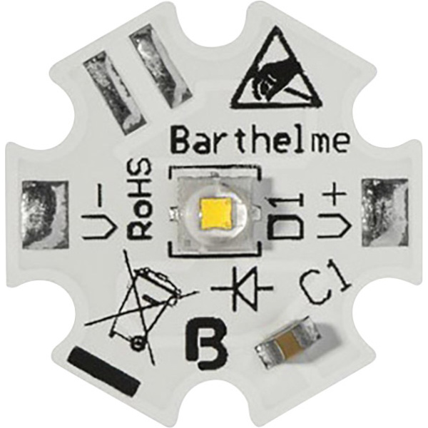 Barthelme HighPower-LED Warmweiß 6 W 510 lm 120 ° 1050 mA 61003528