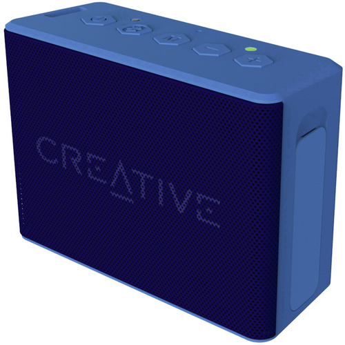 Creative Muvo 2c Bluetooth® Lautsprecher Freisprechfunktion, SD, spritzwassergeschützt Blau