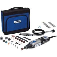 Dremel 4000-1/45 + EZ SC690 F0134000KX Multifunktionswerkzeug inkl. Zubehör, inkl. Tasche 58teilig 175W Dremel 4000-1/45 + EZ SC690 F0134000KX Multifunktionswerkzeug inkl. Zubehör, inkl. Tasche 58teilig 175W