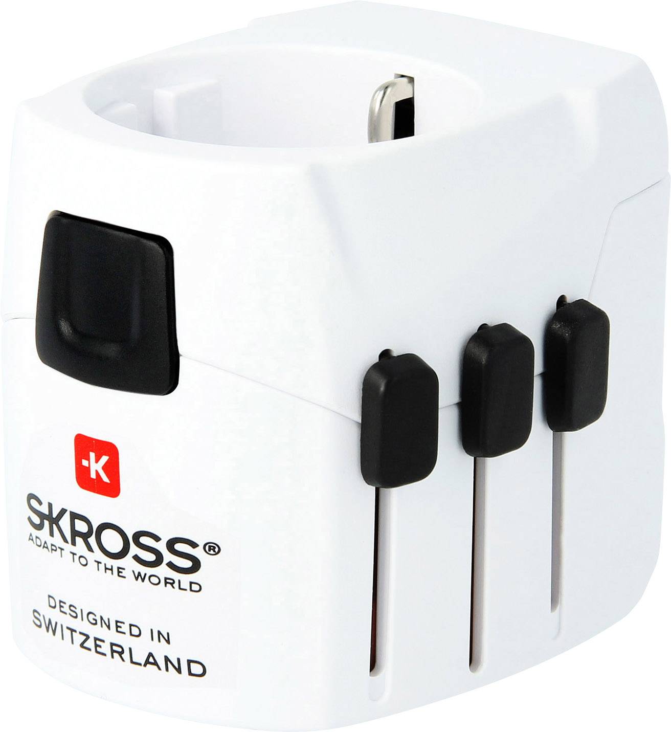 Skross 1302540 Reiseadapter Pro Light USB
