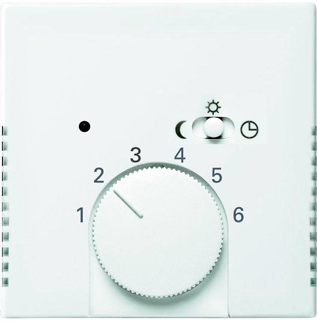 Busch-Jaeger Abdeckung Thermostat Busch-balance SI Alpinweiß 1795-914 1 St.