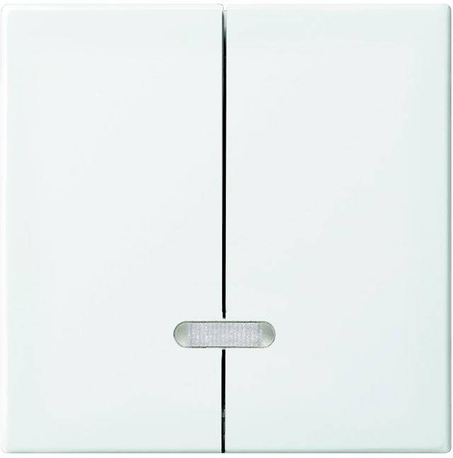 Busch-Jaeger Abdeckung Dimmer Busch-balance SI Alpinweiß 6545-914 1St.