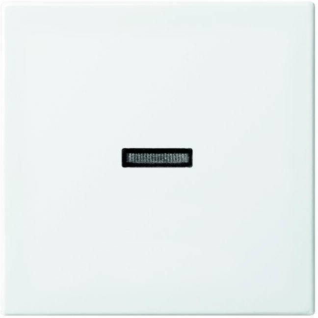 Busch-Jaeger Abdeckung Wechselschalter, Kreuzschalter, Kontrollschalter, Taster, Ausschalter Busch-balance SI Alpinweiß 1789