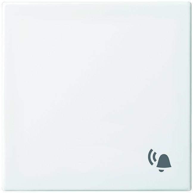 Busch-Jaeger Abdeckung Symbolwippe "Klingel" Busch-balance SI Alpinweiß 2520 KI-914 1 St.