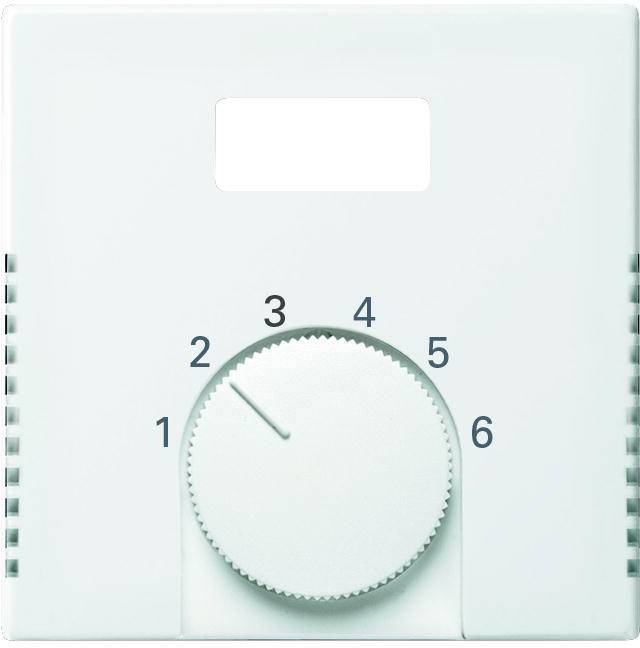 Busch-Jaeger Abdeckung Thermostat Busch-balance SI Alpinweiß 1794 TA-914 1 St.