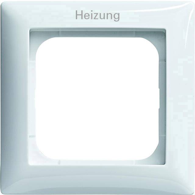 Busch-Jaeger 1fach Rahmen Heizungs-Notschalter Busch-balance SI Alpinweiß 1721 JH-914 1St.