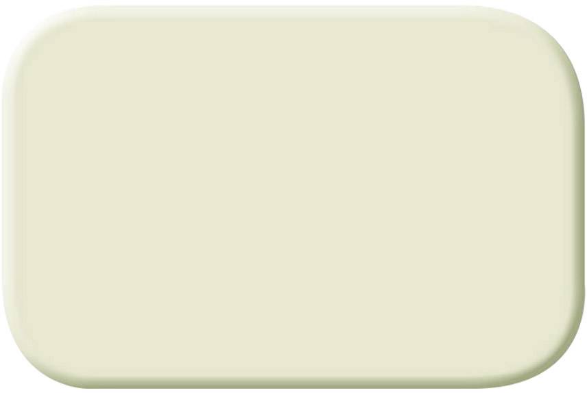 Busch-Jaeger Abdeckung Tastersymbol neutral Busch-balance SI Creme-Weiß 2525 N