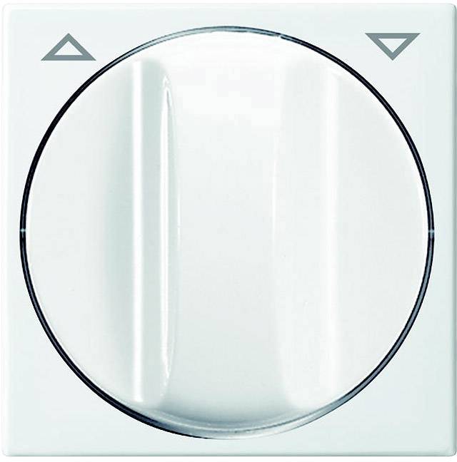 Busch-Jaeger Abdeckung Jalousie-Schalter, Jalousie-Taster Busch-balance SI Alpinweiß 2542 DR-914 1St.