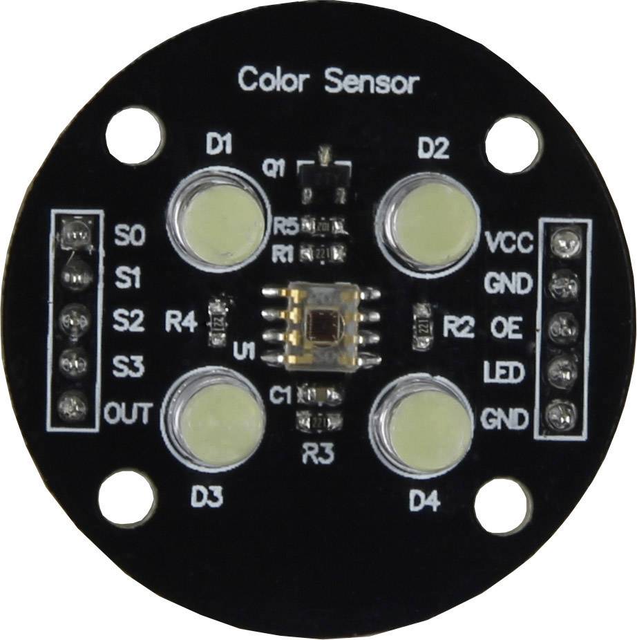 Joy-it sen-color Arduino Erweiterungs-Platine Schwarz Passend für (Einplatinen-Computer) Arduino 1St.