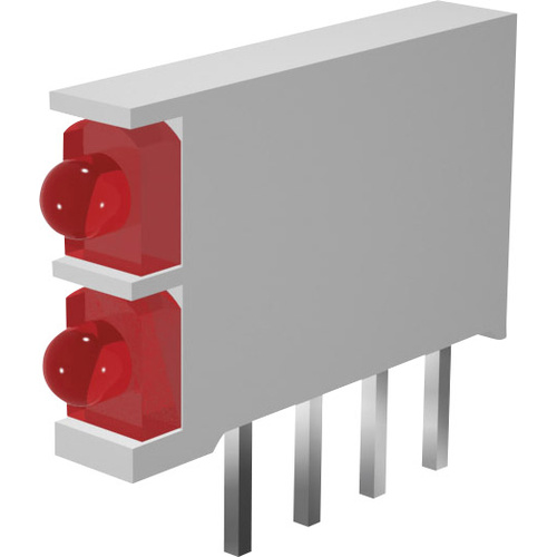 Signal Construct DBI01302 LED-Baustein 2fach Rot, Grün (L x B x H) 15.5 x 2.5 x 12 mm