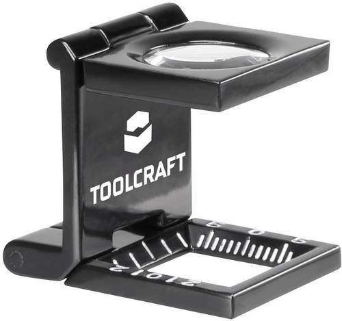 TOOLCRAFT 1505088 Fadenzähler Vergrößerungsfaktor: 10 x Linsengröße: (Ø) 14 mm
