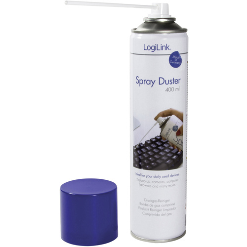 LogiLink RP0001 Air duster incl. spray hose, flammable 400 ml