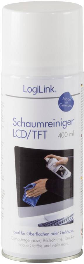 LogiLink TFT, LED, LCD, Plasma Bildschirmreinigungsschaum 400 ml RP0012 1 St.
