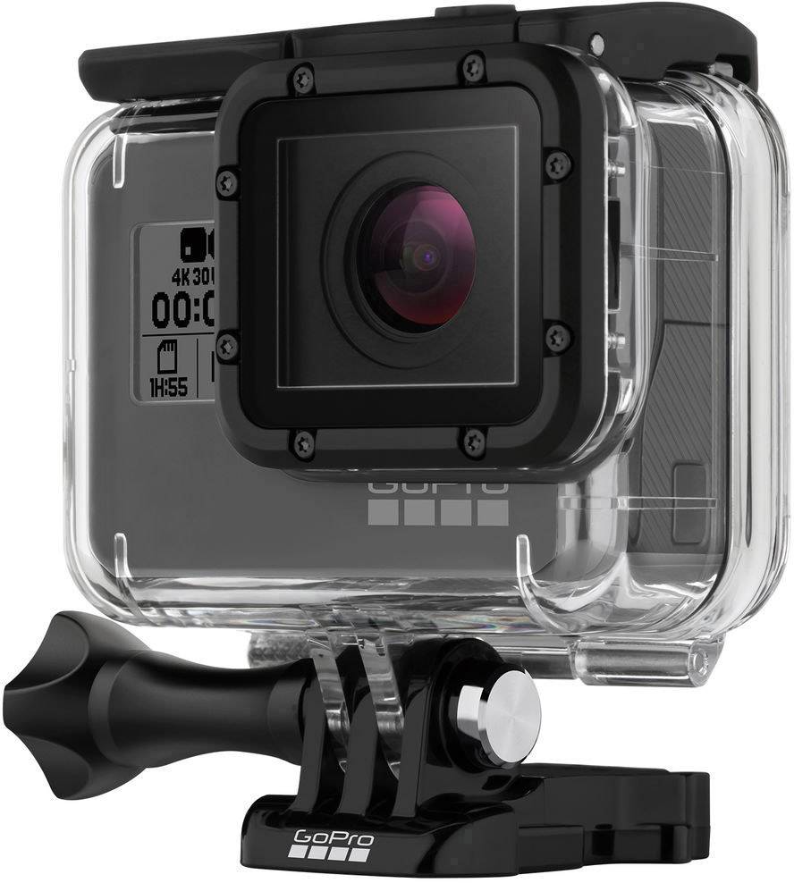 GoPro HERO 7 BLACK inkl. Super Suit und Handgriff Action Cam Full-HD, Wasserfest, Touch-Screen, 4K