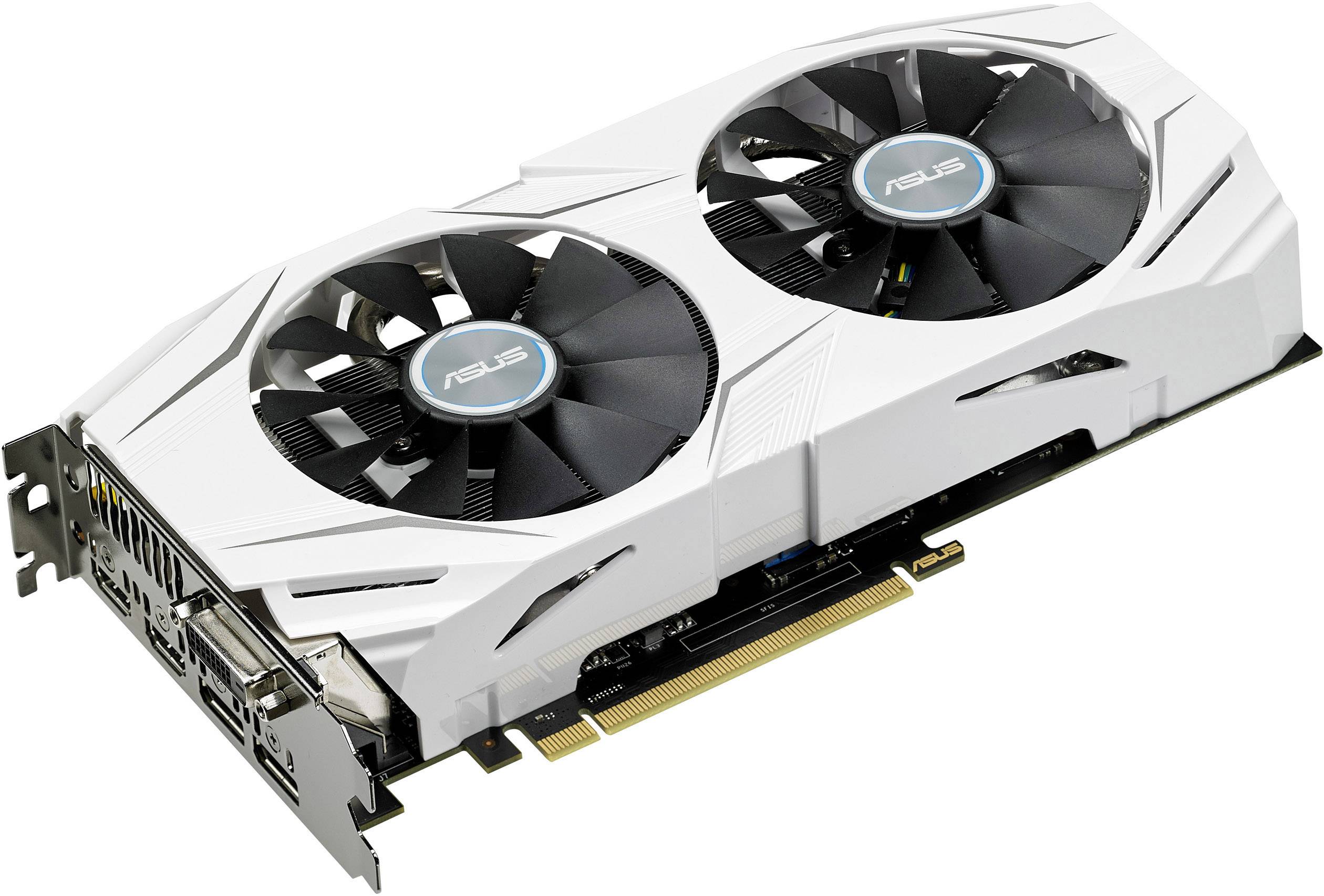 Asus Grafikkarte Nvidia GeForce GTX1070 Overclocked 8GB GDDR5-RAM PCIe x16 HDMI™, DVI, DisplayPort
