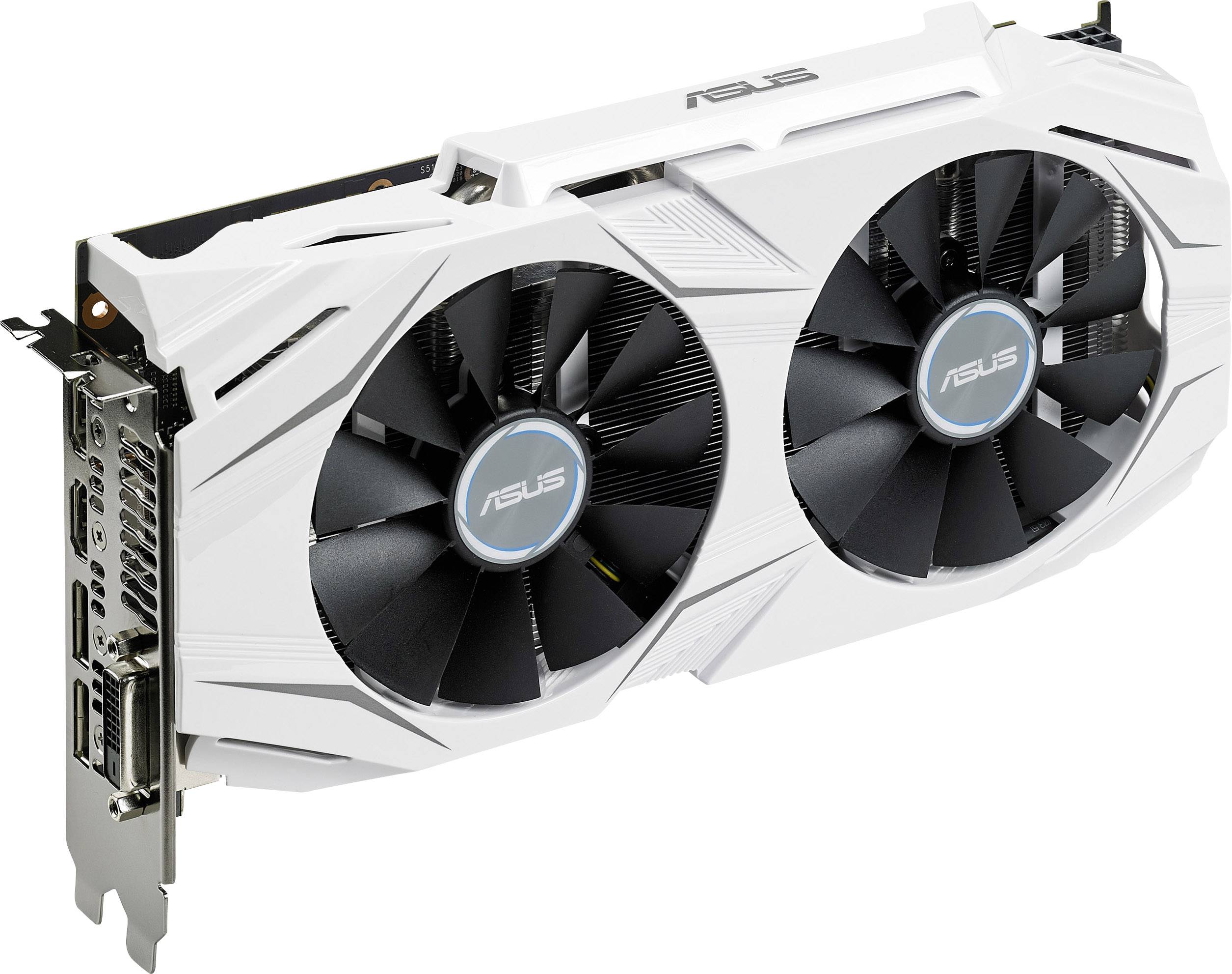 Asus Grafikkarte Nvidia GeForce GTX1070 Overclocked 8GB GDDR5-RAM PCIe x16 HDMI™, DVI, DisplayPort