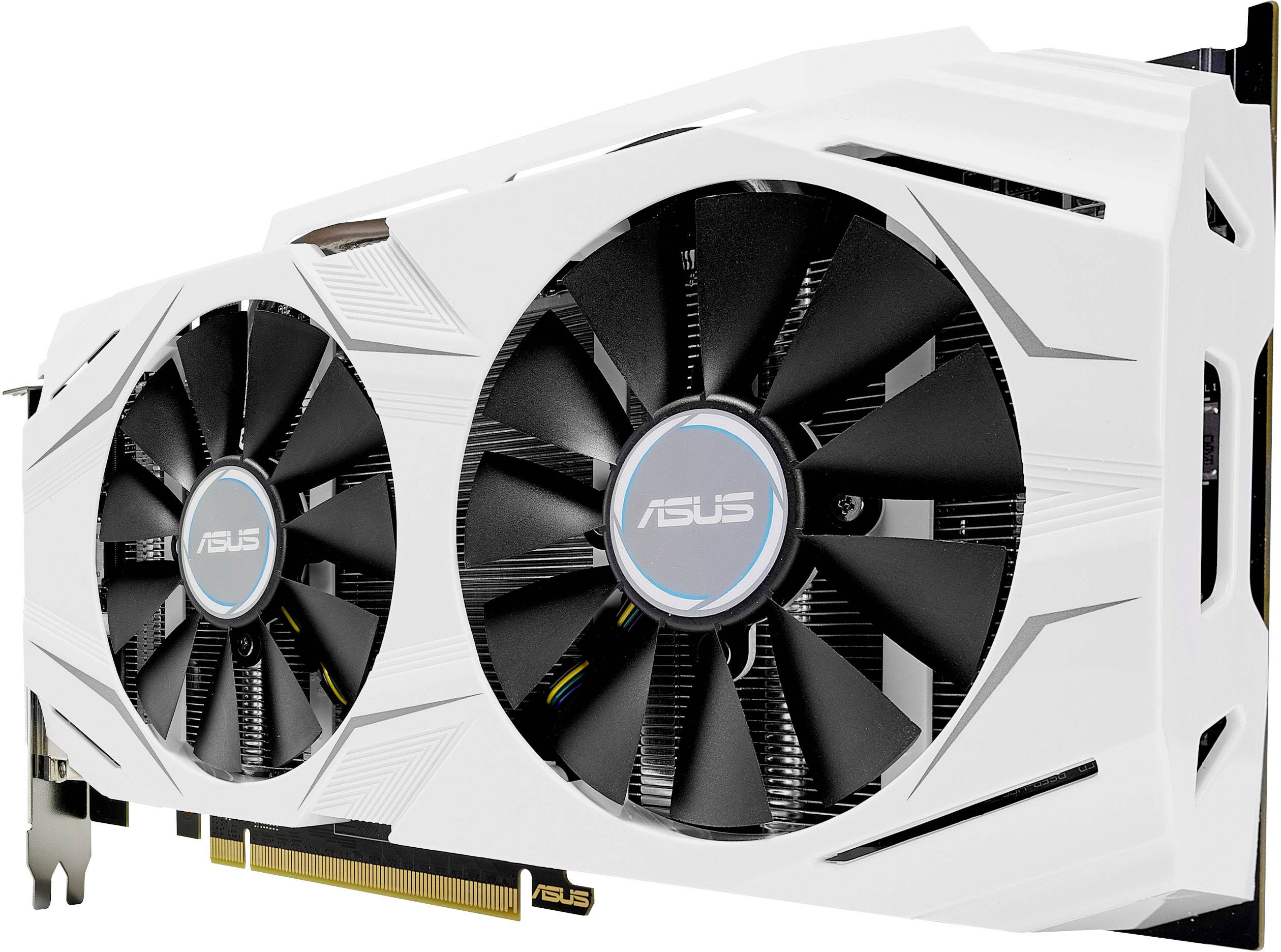 Asus Grafikkarte Nvidia GeForce GTX1070 Overclocked 8GB GDDR5-RAM PCIe x16 HDMI™, DVI, DisplayPort