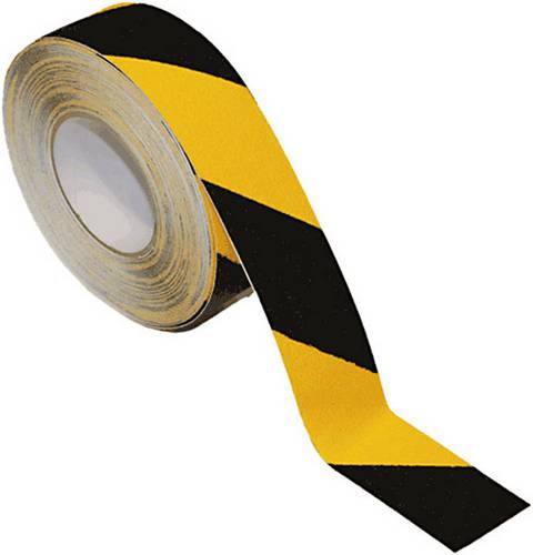 B-Safety AR206050-GS Universal Antirutschbelag Gelb, Schwarz (L x B) 18.3 m x 50 mm