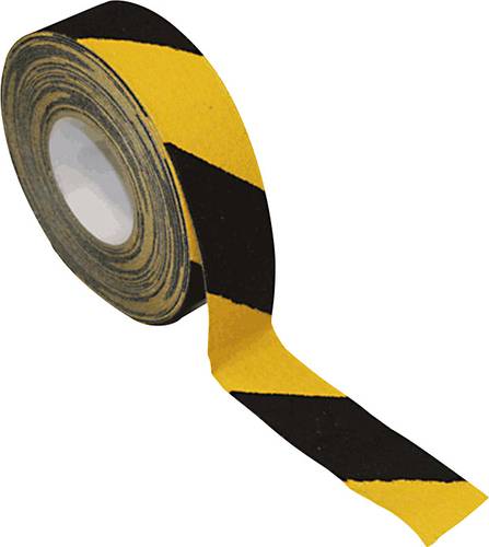 B-Safety AR246050 Antirutschbelag formbar Gelb, Schwarz (L x B) 18.3m x 50mm