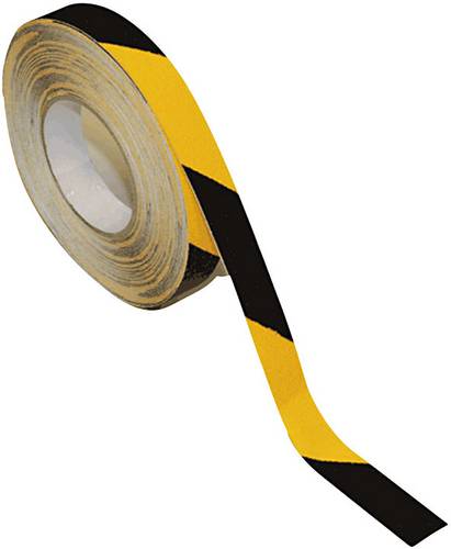 B-Safety AR206025-GS Universal Antirutschbelag Gelb, Schwarz (L x B) 18.3 m x 25 mm