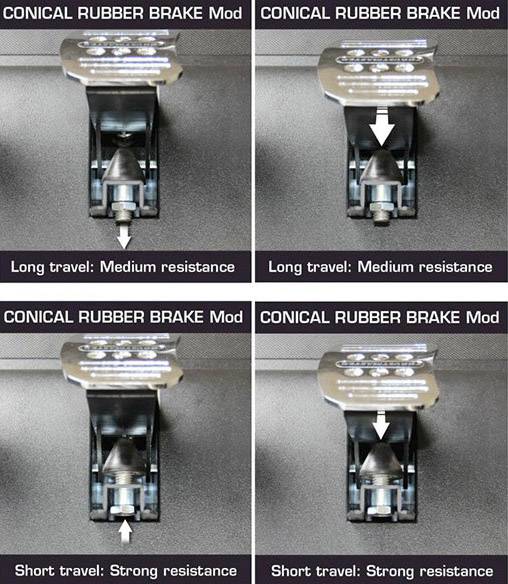 Thrustmaster T3PA Pro Add-On Bremspedal-Platte PC, Xbox One, PlayStation 4, PlayStation 3 Schwarz