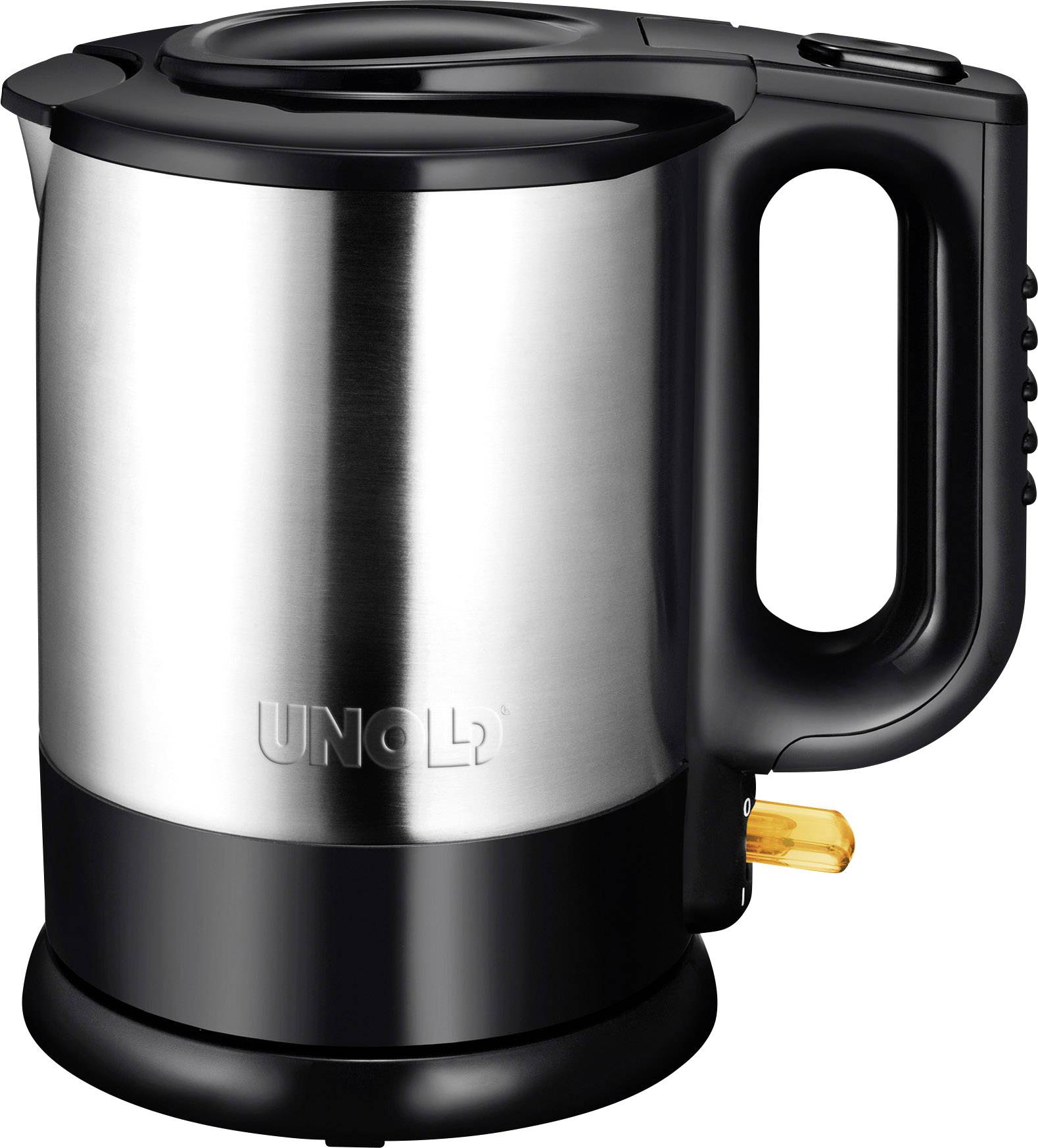 Unold Wasserkocher Wasserkocher Edelstahl, Schwarz Fassungsvermögen: 1.5 l