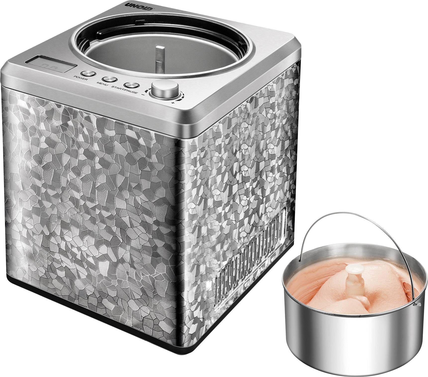 Unold Profi Eismaschine Timerfunktion 2 l