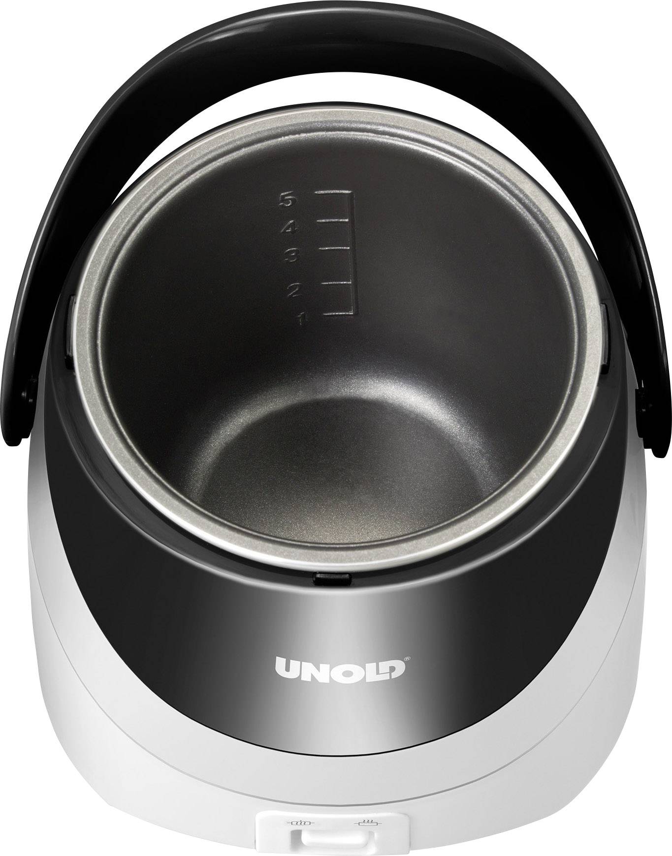 Unold Reiskocher Weiß, Schwarz