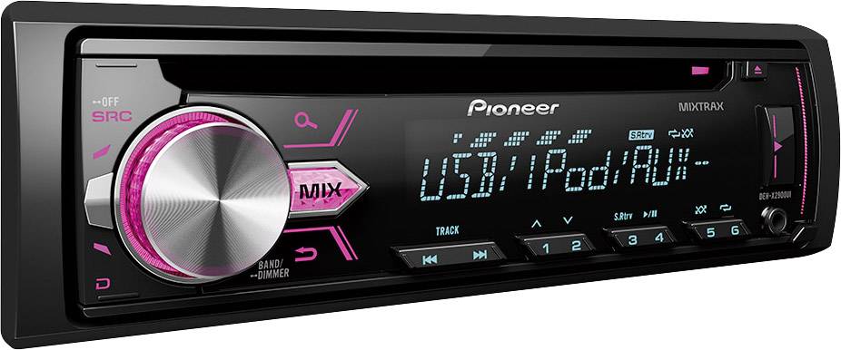 Pioneer DEH-X2900UI Autoradio Anschluss für Lenkradfernbedienung