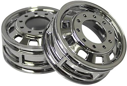 1:14 LKW Felgen ABS Kunststoff Chrom 1 Paar