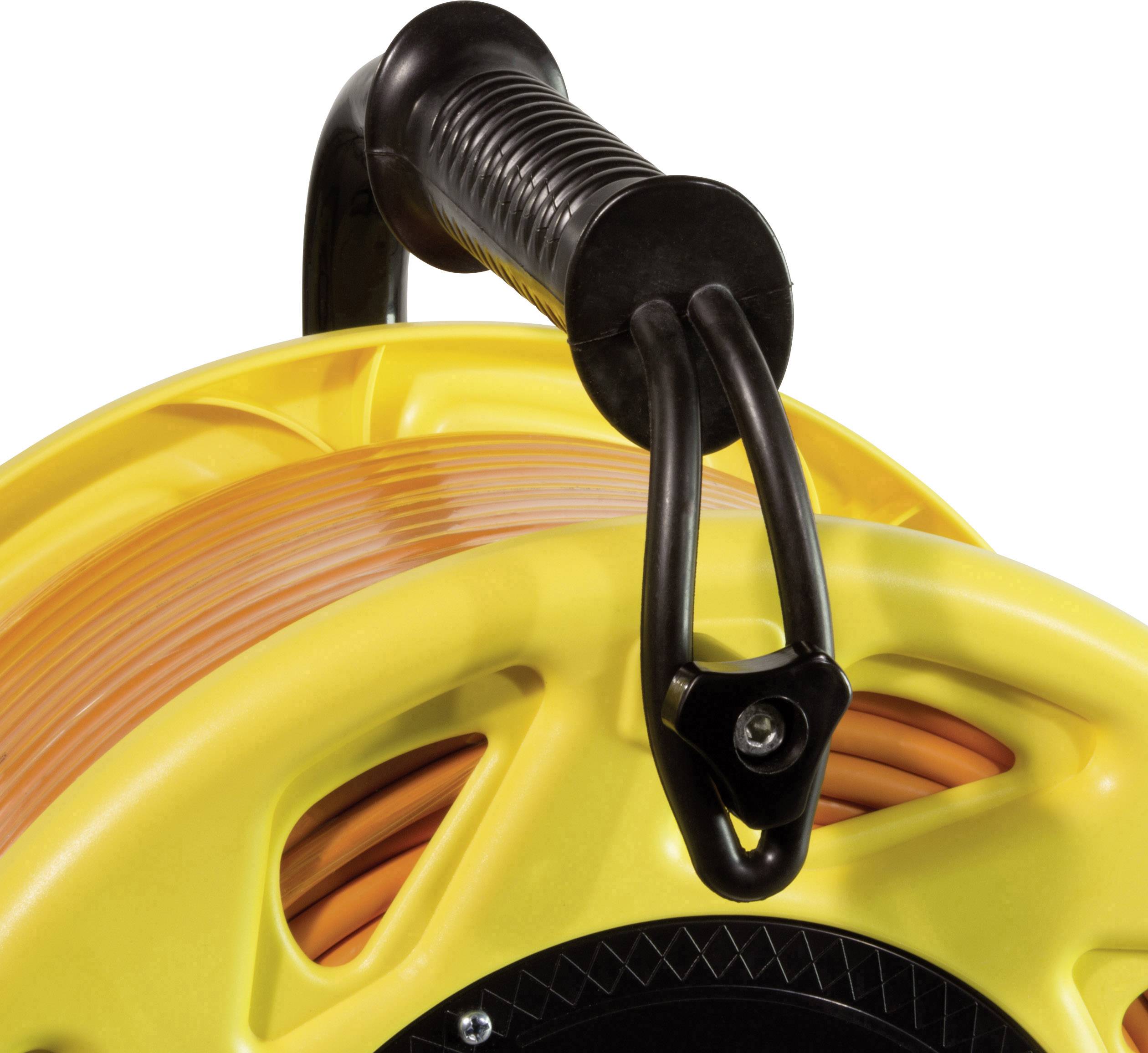 LogiLink RJ45 Netzwerk Kabeltrommel S/FTP 90.00 m Orange Halogenfrei