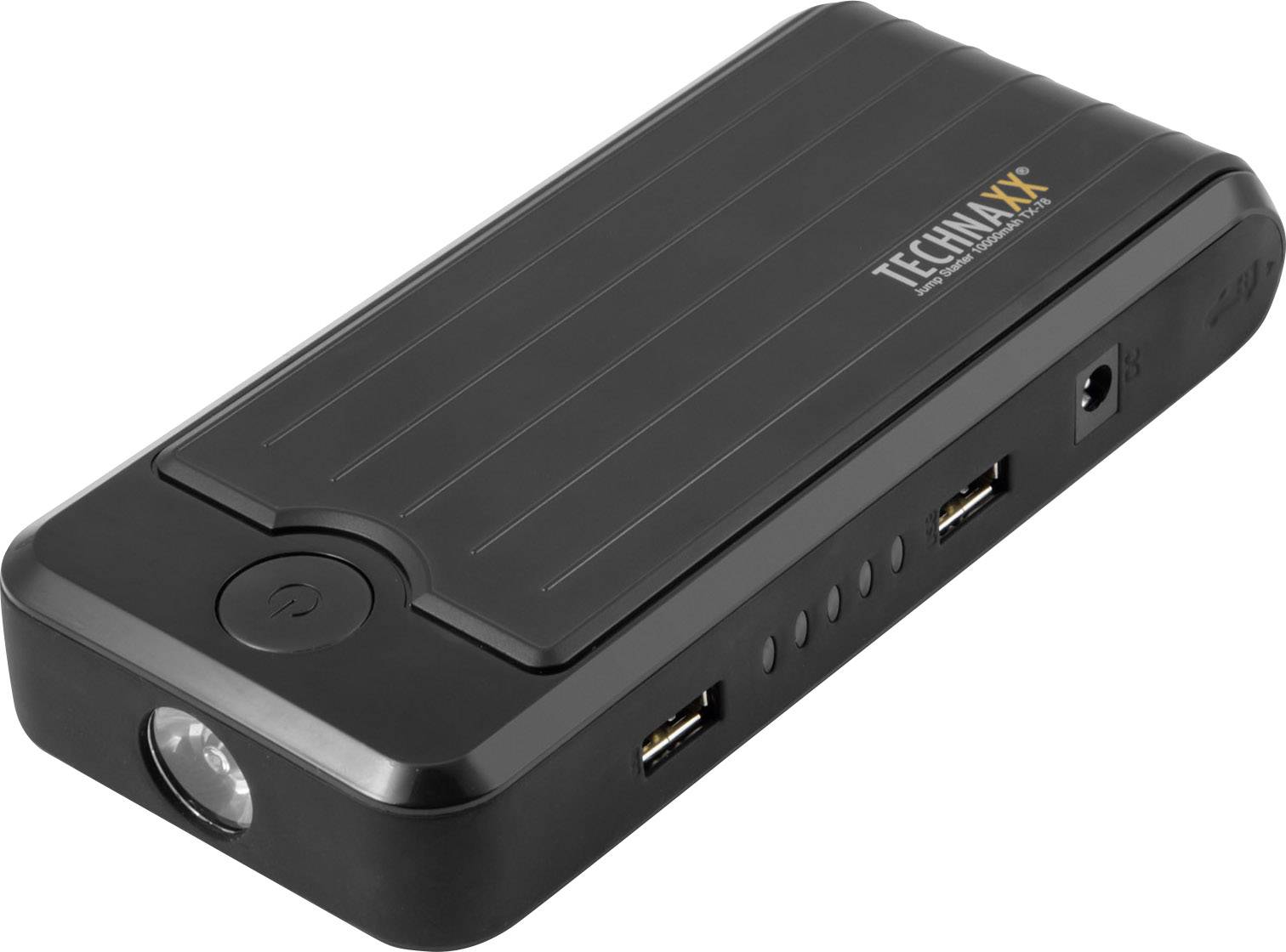 Technaxx Schnellstartsystem Jump Starter 10000mAh TX-78 4640 Starthilfestrom (12 V)=300A