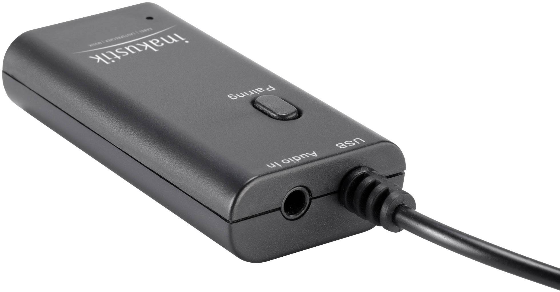 Inakustik Prem. Bluetooth Audio Sender & Splitter Bluetooth® Musik-Sender Bluetooth Version: 3.0 10 m aptX®-Technologie