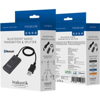 Inakustik Prem. Bluetooth Audio Sender & Splitter Bluetooth® Musik-Sender Bluetooth Version: 3.0 10 m aptX®-Technologie Inakustik Prem. Bluetooth Audio Sender & Splitter Bluetooth® Musik-Sender Bluetooth Version: 3.0 10 m aptX®-Technologie