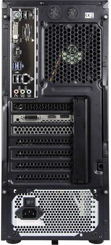 Joy-it Gaming PC AMD FX FX-4300 8GB 1TB HDD 120GB SSD Nvidia GeForce GTX1050 Ti Windows® 10 Home