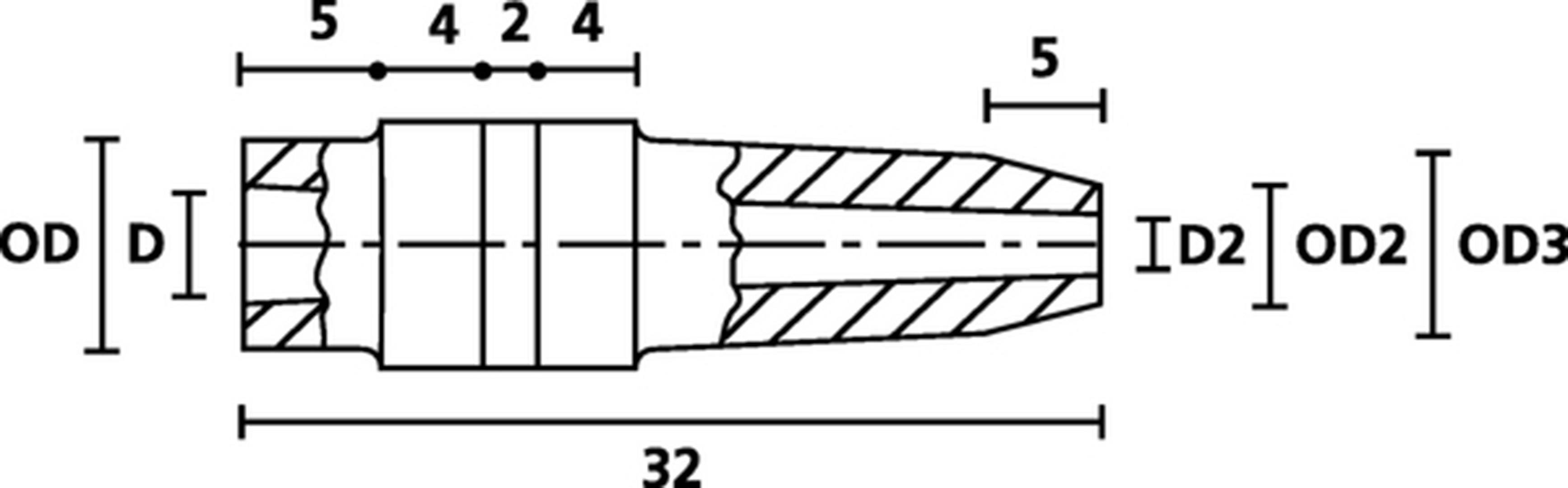 HellermannTyton H126 PVC GY 1000 Schnurschutzformtülle Klemm-Ø (max.) 5mm PVC Grau